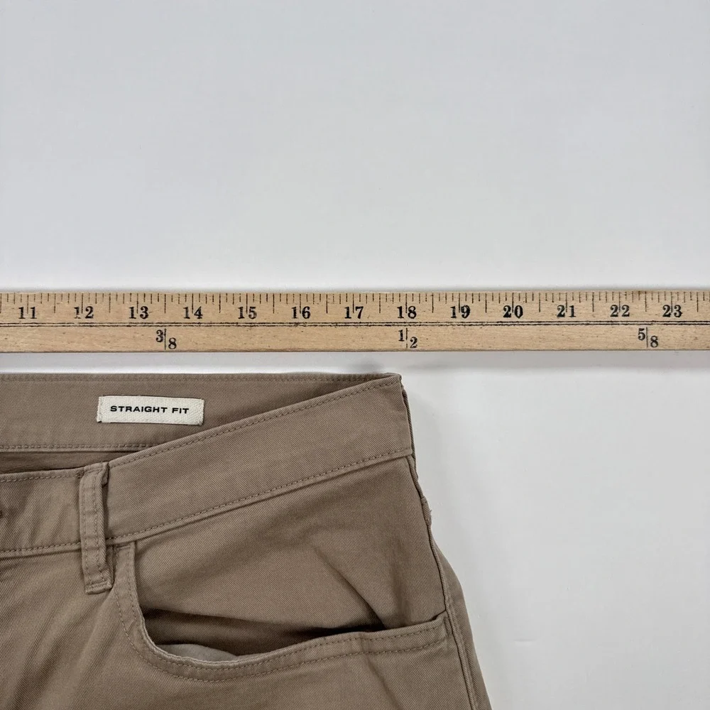 Flint and Tinder 365 Pant Mens 36 Khaki Straight Fit Stretch Chino Gorpcore